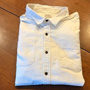 L.L. Bean Men's Heavy Cotton Work Shirt
